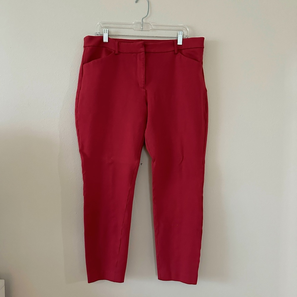 Express Mid Rise Stretch Skinny Pant- size 14